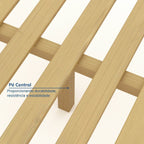 Cama Casal Ananda CabeCasa MadeiraOriginals Branco/Off-White/Mel