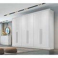 Guarda-Roupa Casal 6 Portas 6 Gavetas Reno Novo Horizonte 100% MDF Marrom/Cumaru/Fendi