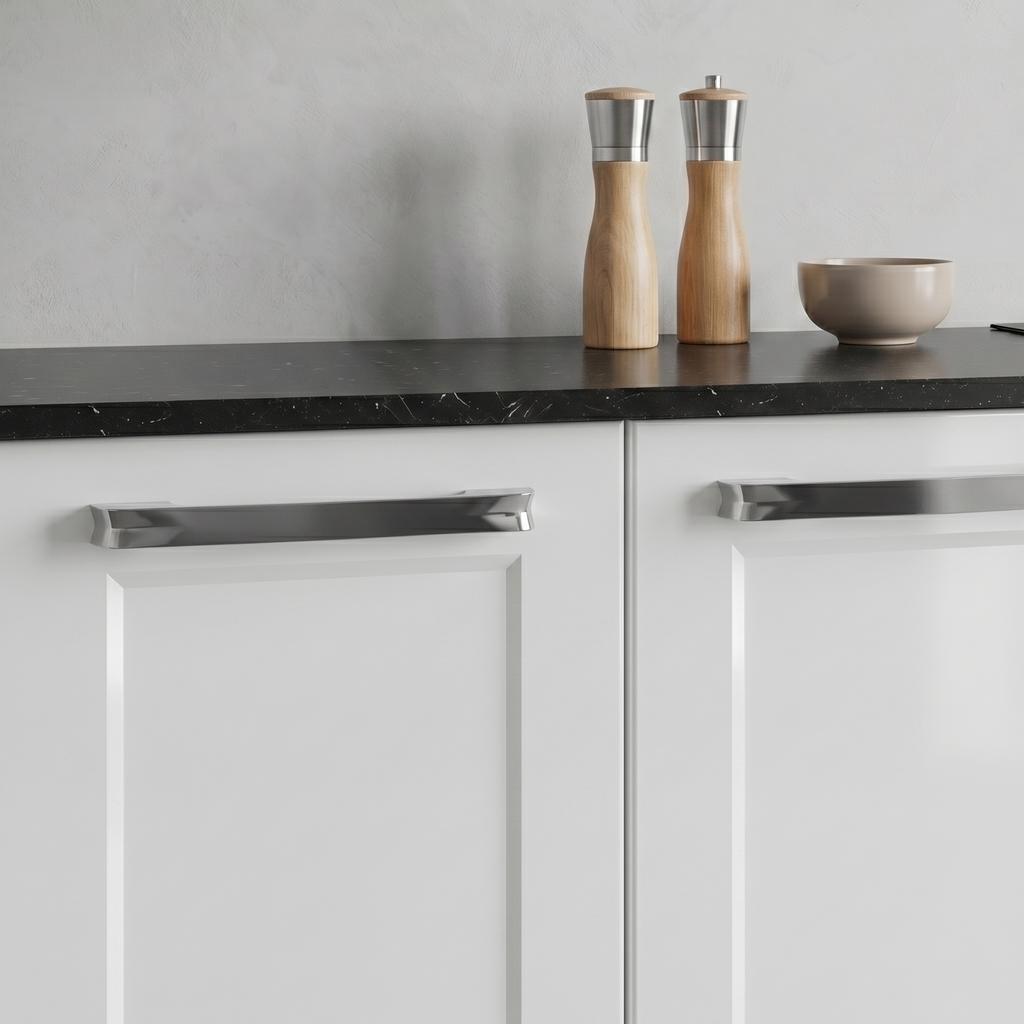 Balcão Cozinha em Aço 2 Portas 70cm com Tampo Florença Itatiaia Branco
