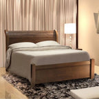 Cama Casal em MDF Madri Espresso Móveis Marrom