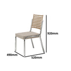 Conjunto Sala de Jantar Mesa Retangular com 6 Cadeiras Natani Yescasa