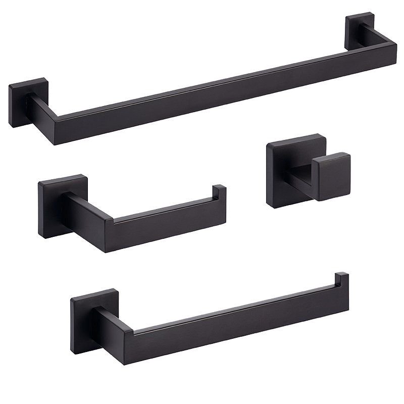 Kit Banheiro Inox Premium 4 Peças Fino Inox