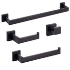 Kit Banheiro Inox Premium 4 Peças Fino Inox