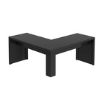 Escrivaninha Mesa Escritório Angular em L ME4116 157,3cm Tecno Mobili