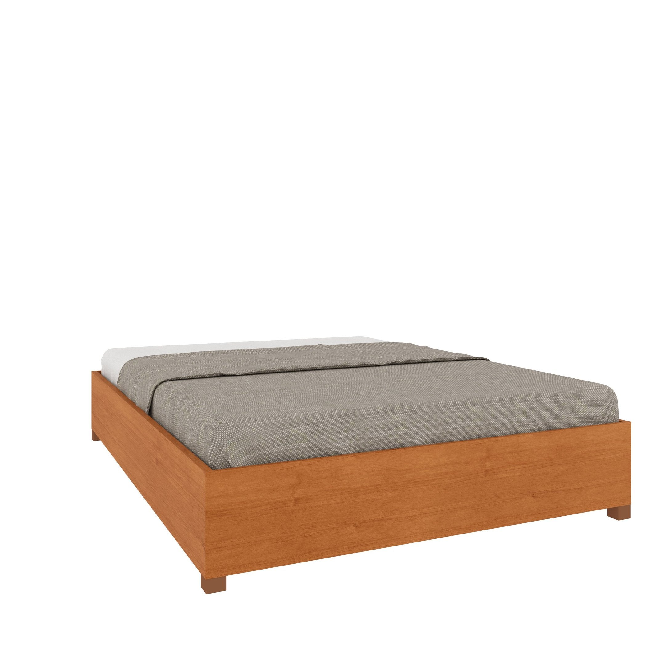 Cama Casal Mônaco MDP 193cm Cinamomo Tcil Móveis