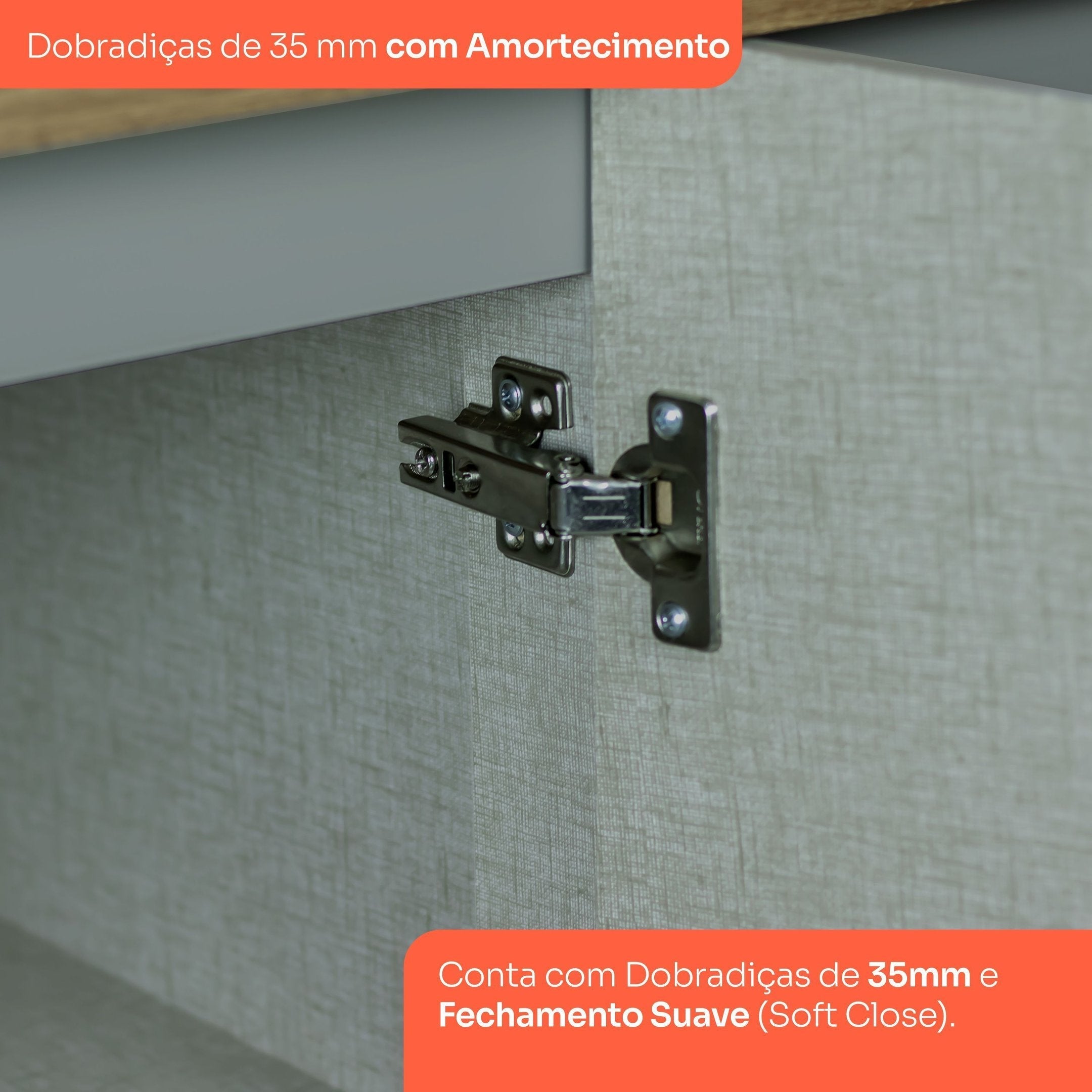 Cozinha Compacta 3 Peças 100% MDF Henn