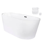 Banheira Imersão Freestanding Acrílica Premium 150cm Smart Norte