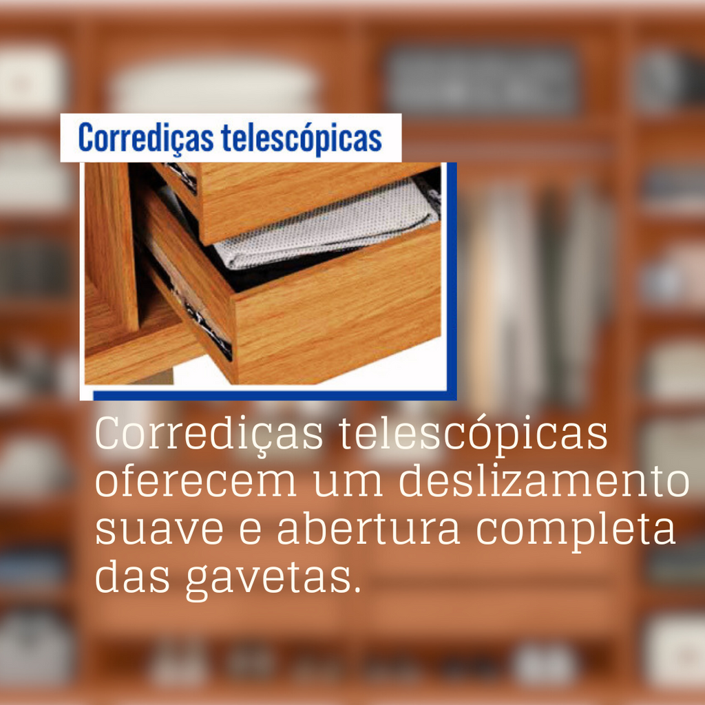 Guarda-Roupa Casal 6 Portas 6 Gavetas Suburban Gold Espresso Móveis 100% MDF Marrom/Freijó/Off White