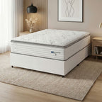Colchão Queen Molas Guarda Costas Max Pillow Probel Branco/Cinza 158x198x40cm
