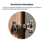 Conjunto Sala de Estar Completa 4 Peças Rack para TV Até 75 Polegadas Mesa Centro Lateral Aparador Carvalho Menta Espresso Móveis